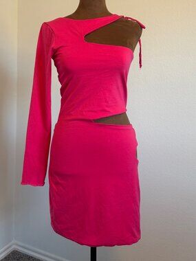 Nathalia Jmag One Long Sleeve Cut Out Mini Dress Women's Size XS/S